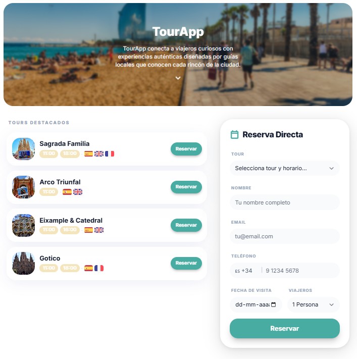 Landing page de agencia